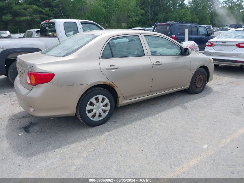 2009 Toyota Corolla Le VIN: 1NXBU40E19Z075596 Lot: 39569862