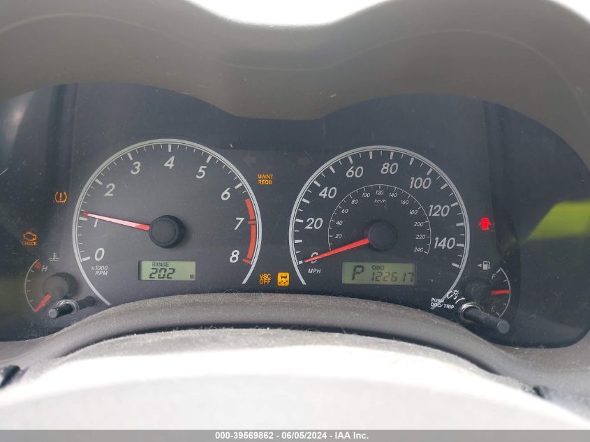 2009 Toyota Corolla Le VIN: 1NXBU40E19Z075596 Lot: 39569862