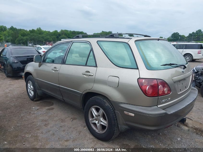 2000 Lexus Rx 300 VIN: JT6GF10U0Y0058215 Lot: 39569863