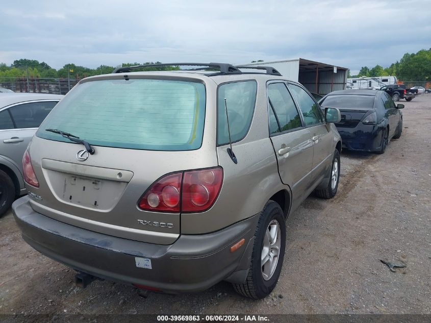 2000 Lexus Rx 300 VIN: JT6GF10U0Y0058215 Lot: 39569863