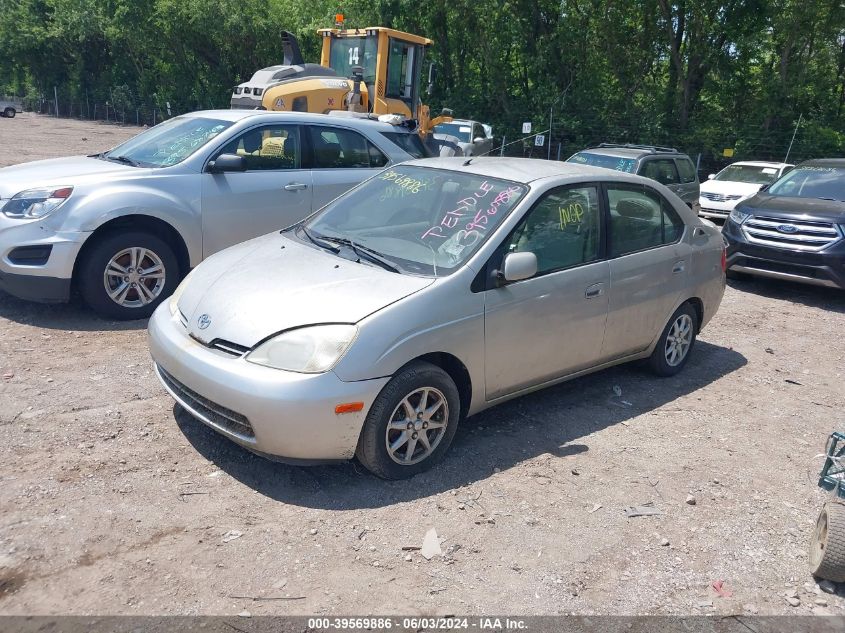 2002 Toyota Prius VIN: JT2BK18U720066833 Lot: 39569886