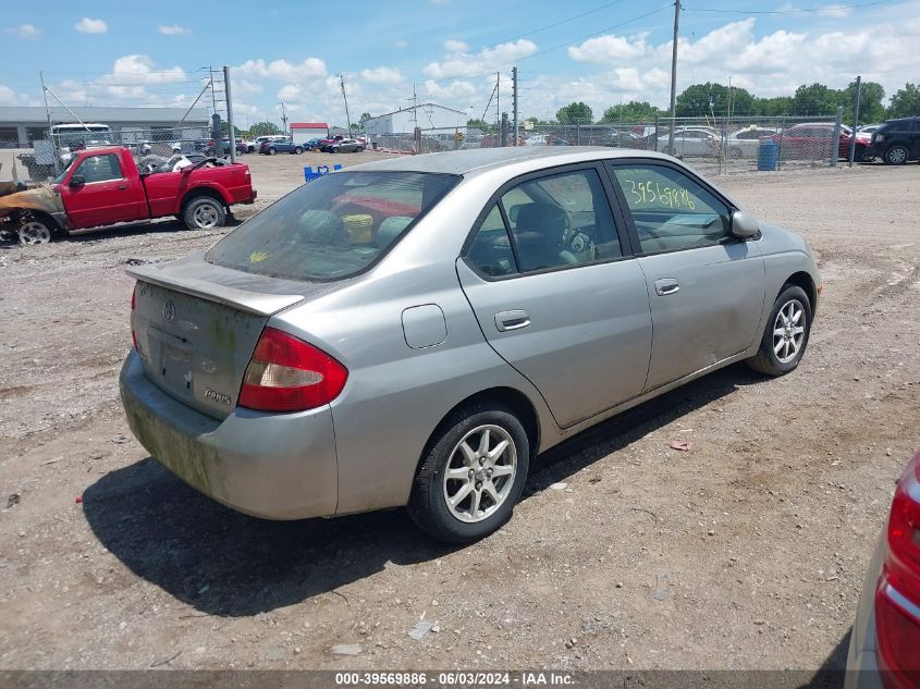 JT2BK18U720066833 | 2002 TOYOTA PRIUS