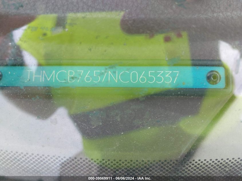 1992 Honda Accord Lx/Ex VIN: JHMCB7657NC065337 Lot: 39569911