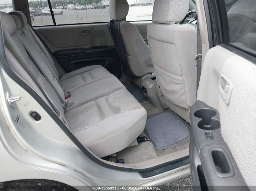 2003 Toyota Highlander VIN: JTEGD21A230062313 Lot: 39569913