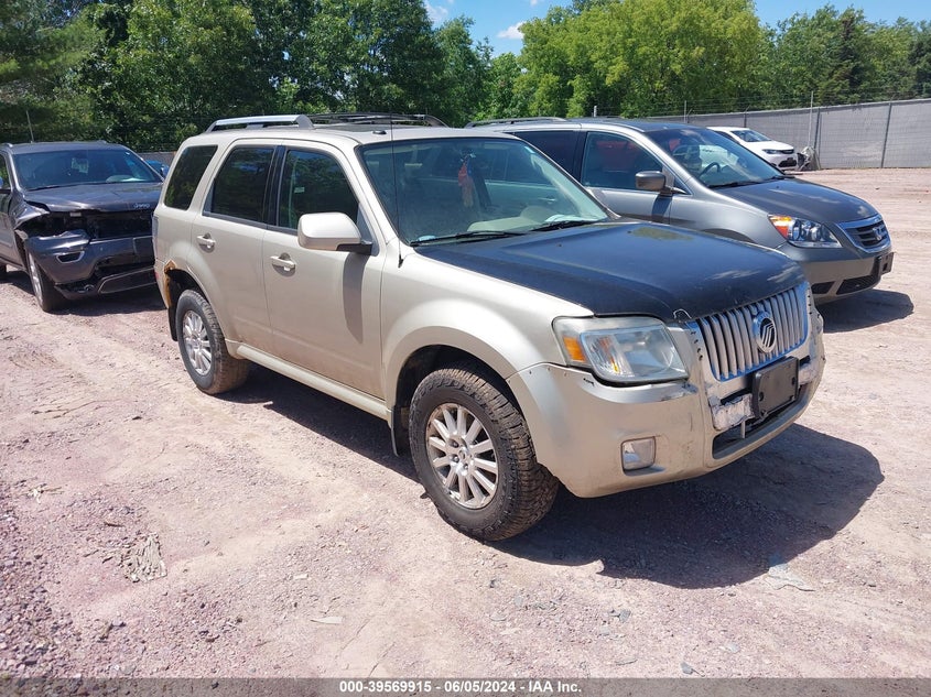 2010 Mercury Mariner Premier VIN: 4M2CN9HG5AKJ01751 Lot: 39569915