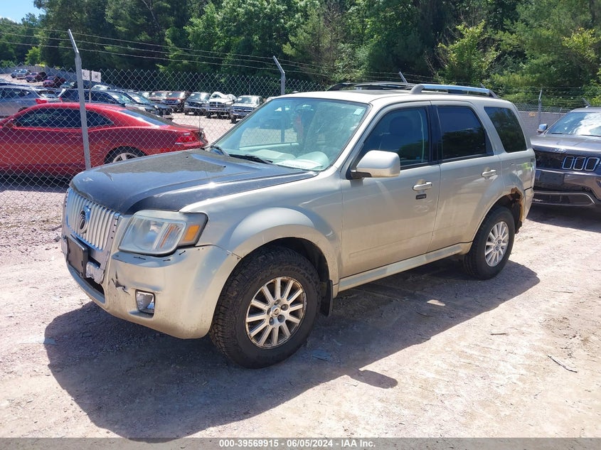 2010 Mercury Mariner Premier VIN: 4M2CN9HG5AKJ01751 Lot: 39569915