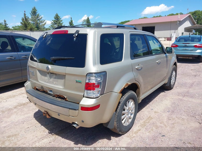 2010 Mercury Mariner Premier VIN: 4M2CN9HG5AKJ01751 Lot: 39569915