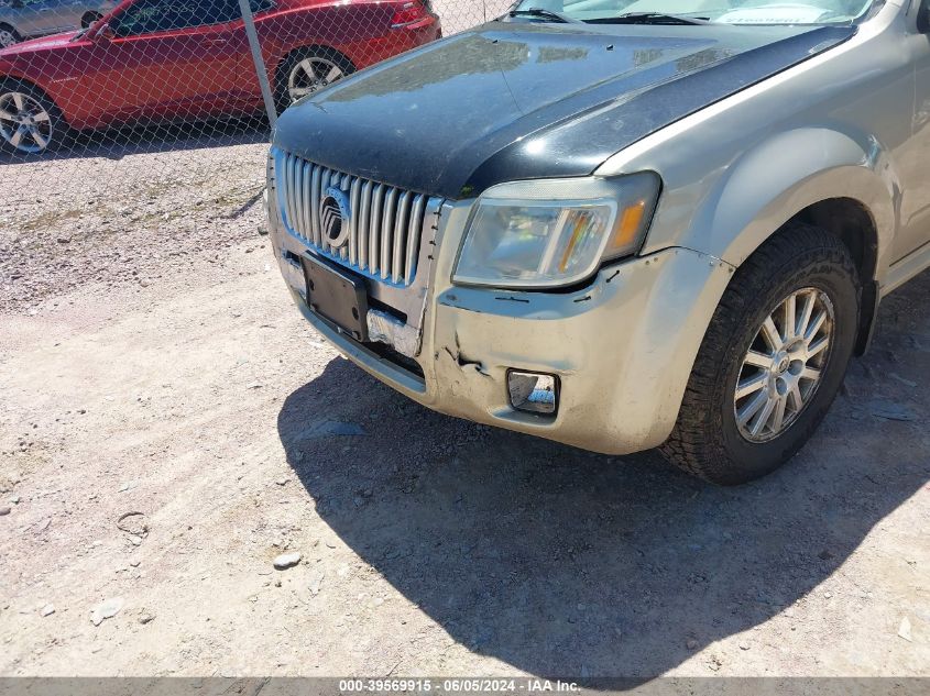 2010 Mercury Mariner Premier VIN: 4M2CN9HG5AKJ01751 Lot: 39569915