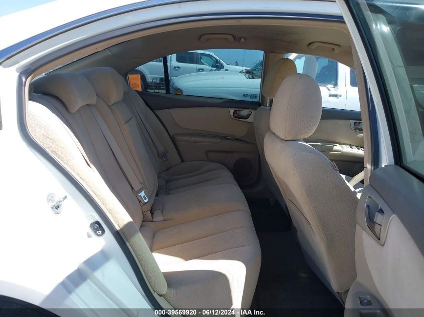 2008 Kia Optima Lx VIN: KNAGE123X85242691 Lot: 39569920