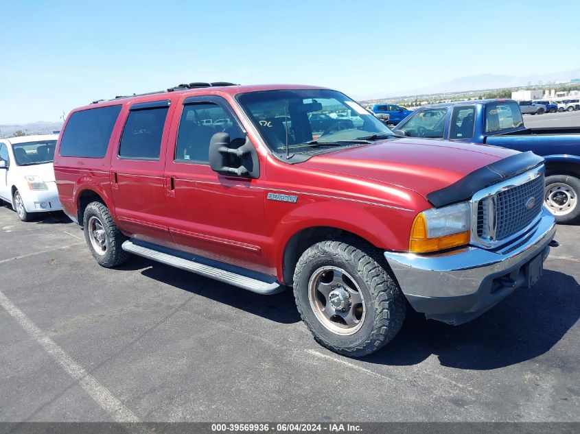 2000 Ford Excursion Xlt VIN: 1FMNU40S9YEE50789 Lot: 39569936