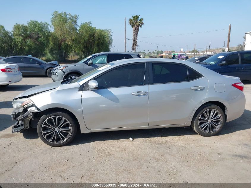 2015 TOYOTA COROLLA L/LE/LE PLS/PRM/S/S PLS - 5YFBURHEXFP364569