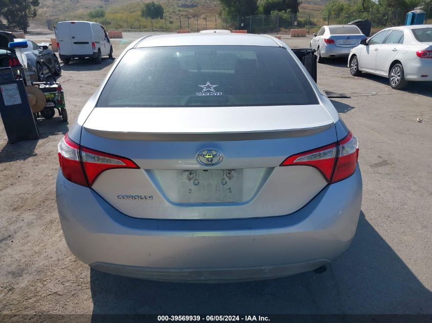 2015 TOYOTA COROLLA L/LE/LE PLS/PRM/S/S PLS - 5YFBURHEXFP364569