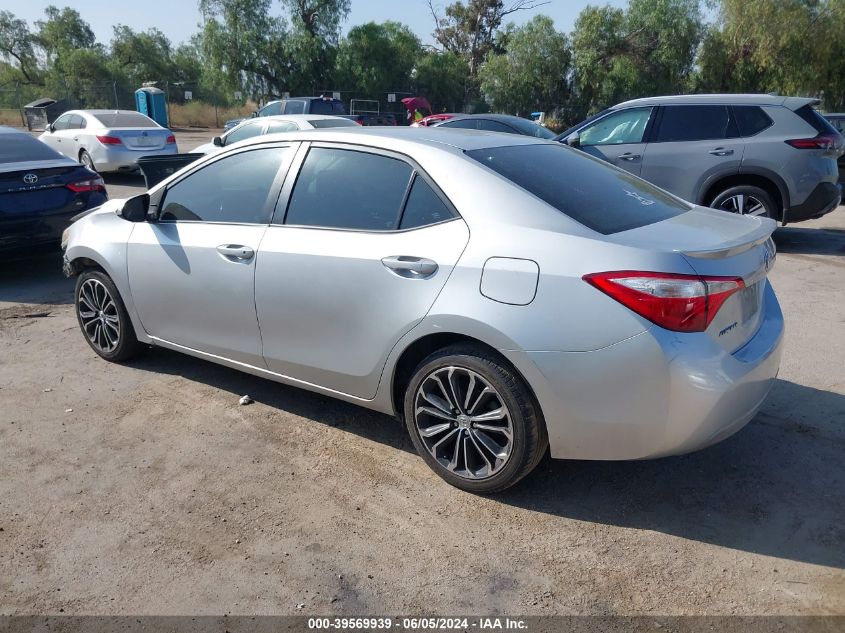 2015 TOYOTA COROLLA L/LE/LE PLS/PRM/S/S PLS - 5YFBURHEXFP364569