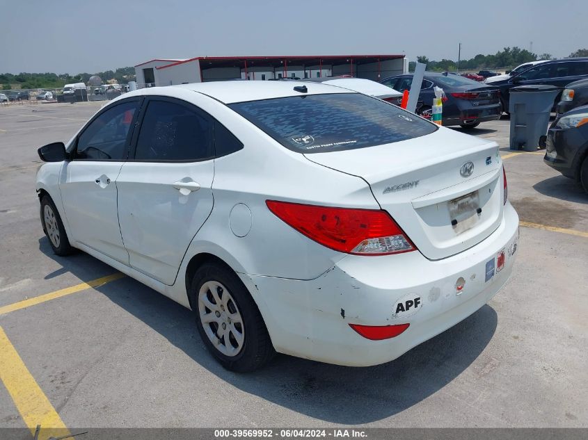 2014 Hyundai Accent Gls VIN: KMHCT4AE3EU760005 Lot: 39569952