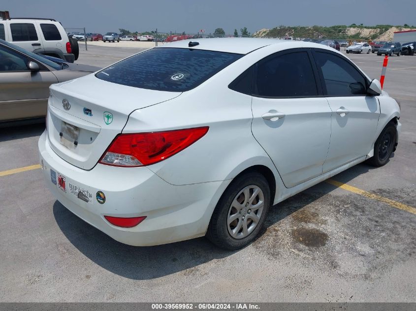 2014 Hyundai Accent Gls VIN: KMHCT4AE3EU760005 Lot: 39569952