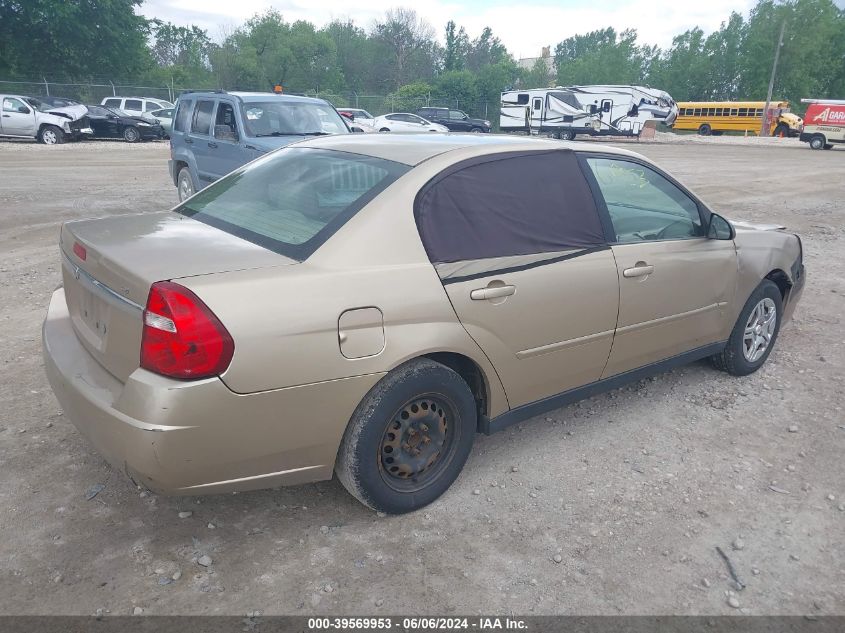 2007 Chevrolet Malibu Ls VIN: 1G1ZS57F97F114166 Lot: 39569953