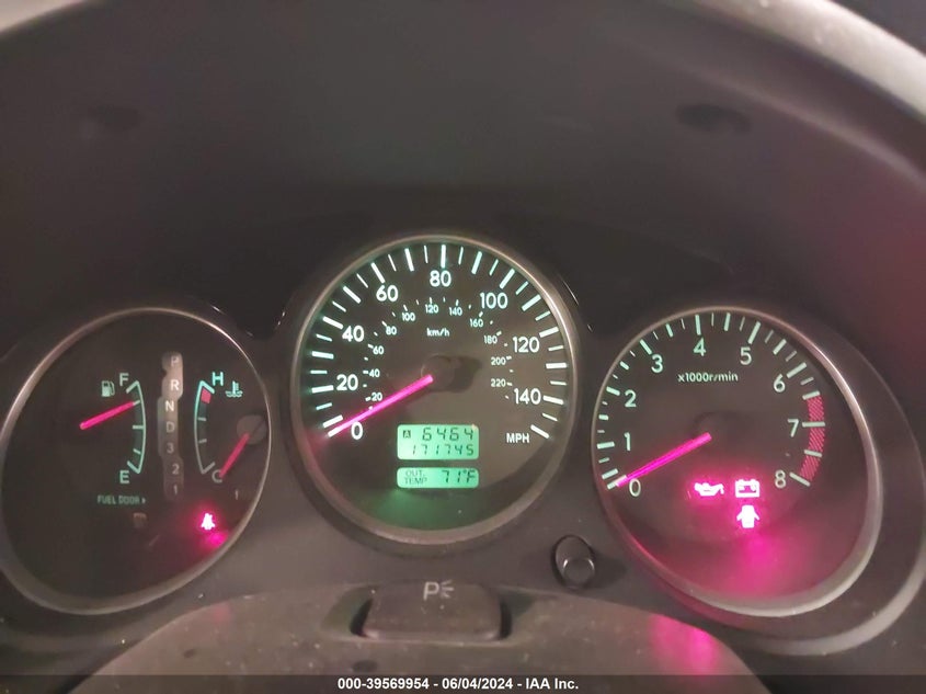 2007 Subaru Forester Sports 2.5Xt VIN: JF1SG69697H729453 Lot: 39569954