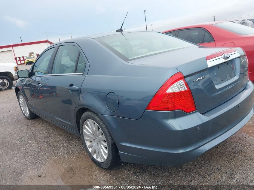 2012 Ford Fusion Hybrid VIN: 3FADP0L36CR354831 Lot: 39569961