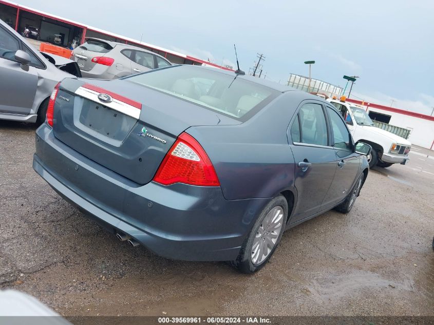 2012 Ford Fusion Hybrid VIN: 3FADP0L36CR354831 Lot: 39569961