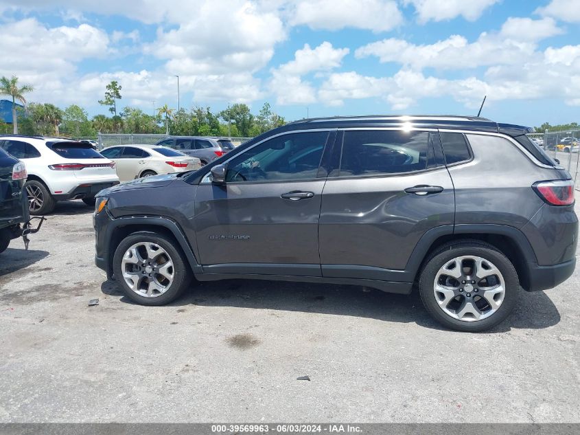 2019 Jeep Compass Limited Fwd VIN: 3C4NJCCB0KT755740 Lot: 39569963