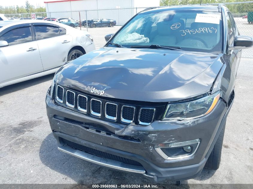 2019 Jeep Compass Limited Fwd VIN: 3C4NJCCB0KT755740 Lot: 39569963