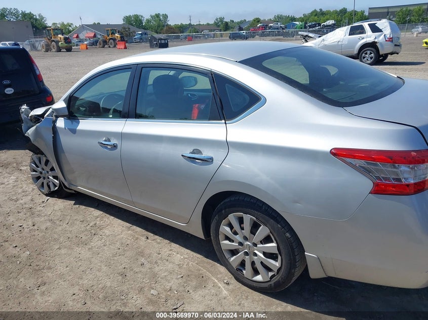 2014 Nissan Sentra S VIN: 3N1AB7AP9EL611029 Lot: 39569970