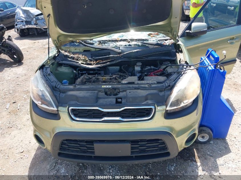 2012 Kia Soul + VIN: KNDJT2A69C7358817 Lot: 39569975