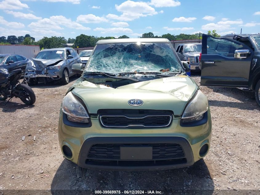 2012 Kia Soul + VIN: KNDJT2A69C7358817 Lot: 39569975