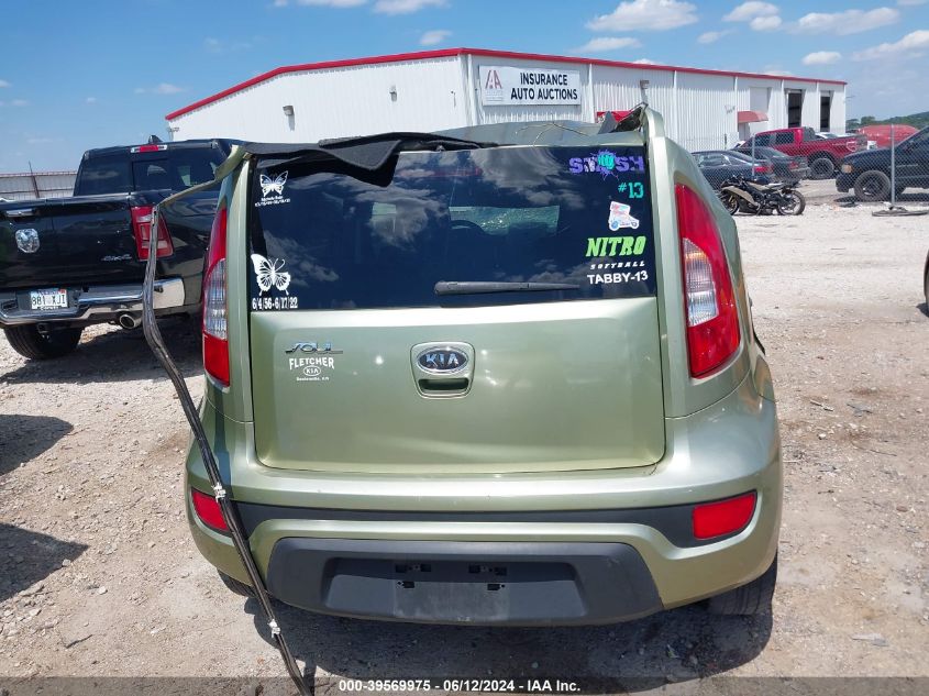 2012 Kia Soul + VIN: KNDJT2A69C7358817 Lot: 39569975
