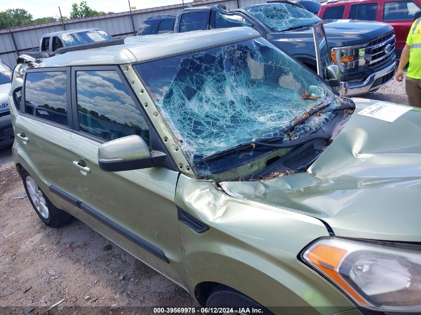 2012 Kia Soul + VIN: KNDJT2A69C7358817 Lot: 39569975