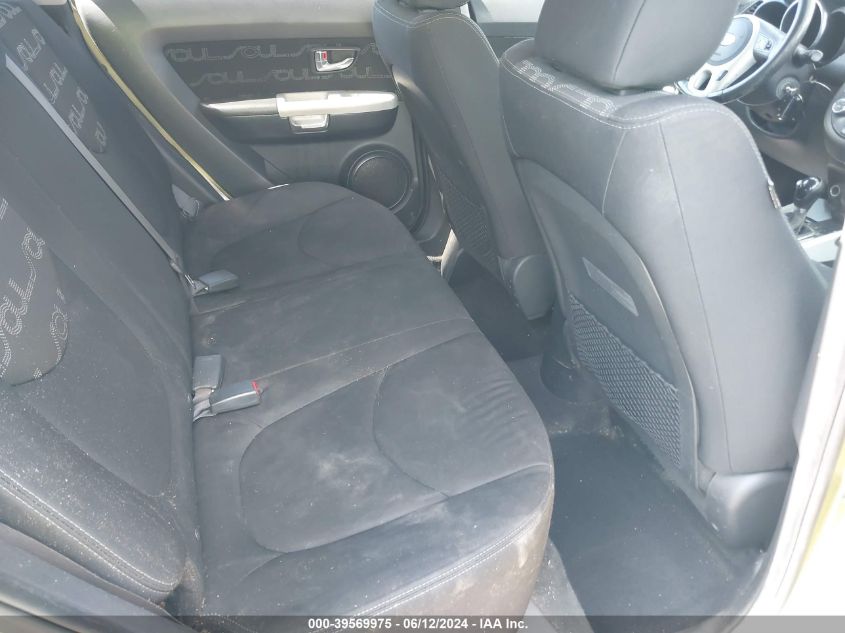 2012 Kia Soul + VIN: KNDJT2A69C7358817 Lot: 39569975