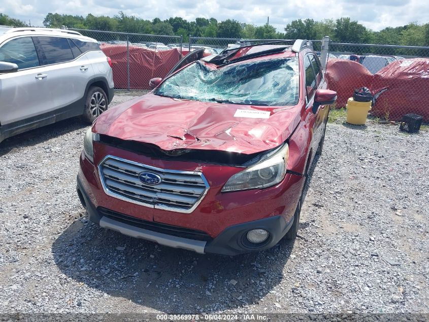 2015 Subaru Outback 2.5I Limited VIN: 4S4BSBNC3F3299522 Lot: 39569978