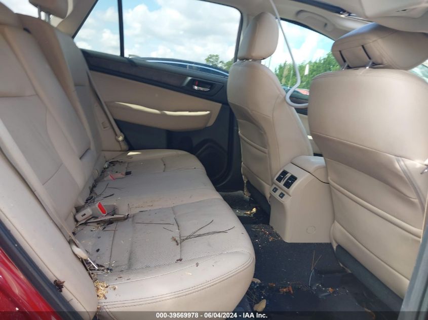 2015 Subaru Outback 2.5I Limited VIN: 4S4BSBNC3F3299522 Lot: 39569978