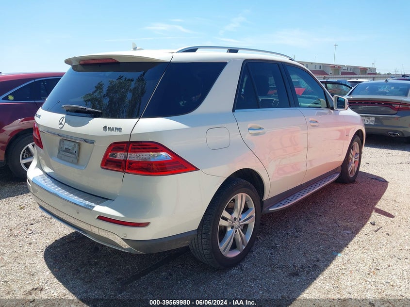 2012 Mercedes-Benz Ml 350 4Matic VIN: 4JGDA5HB6CA080142 Lot: 39569980