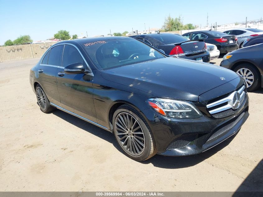 2019 Mercedes-Benz C 300 VIN: 55SWF8DB5KU305287 Lot: 39569984