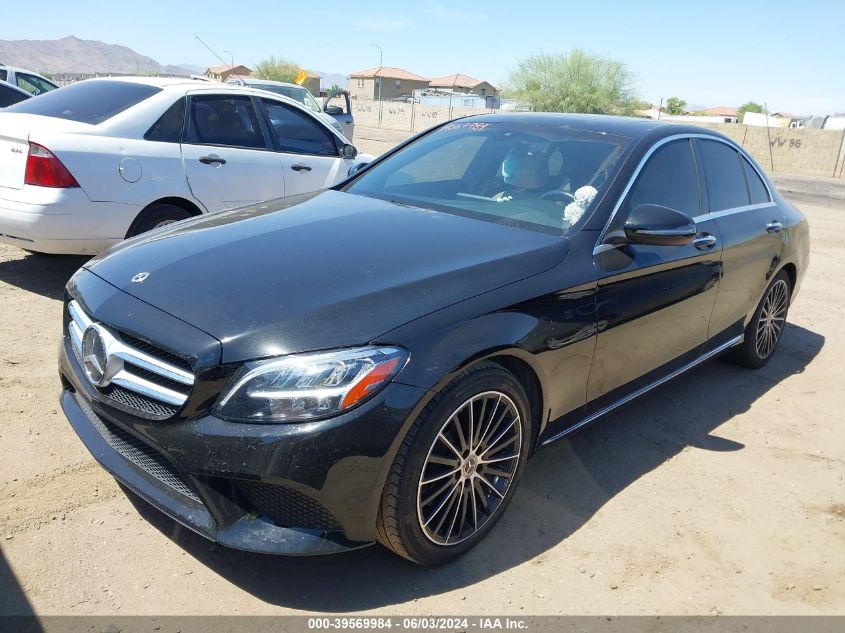 2019 Mercedes-Benz C 300 VIN: 55SWF8DB5KU305287 Lot: 39569984