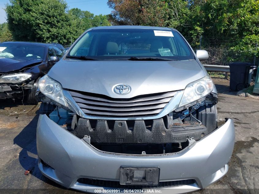 2015 Toyota Sienna Xle 7 Passenger VIN: 5TDDK3DC7FS096992 Lot: 39569991