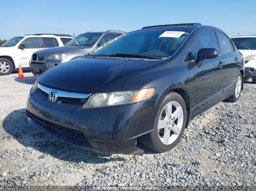 2006 Honda Civic Ex VIN: 1HGFA168X6L127325 Lot: 39569992