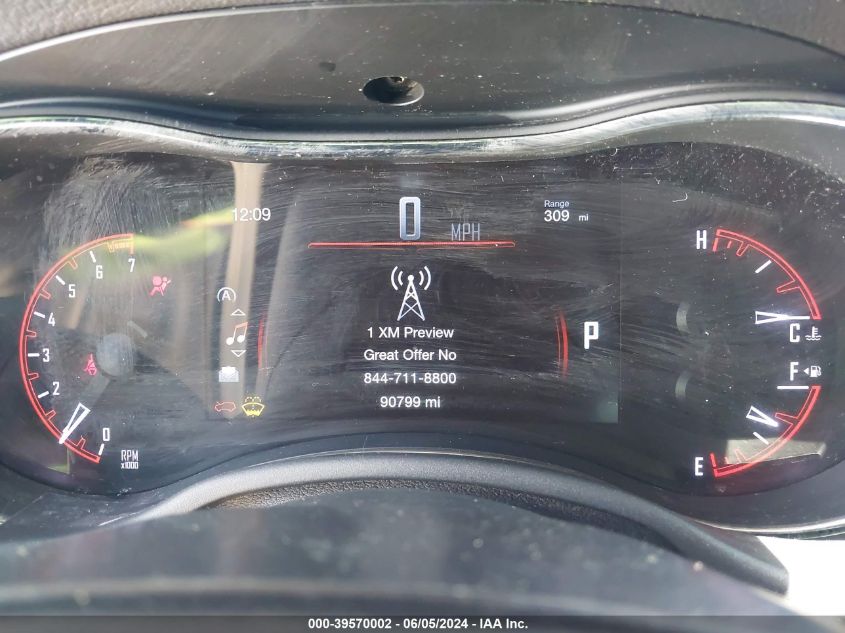 2017 Dodge Durango Gt Rwd VIN: 1C4RDHDG4HC748388 Lot: 39570002