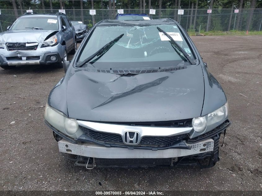 2010 Honda Civic Lx VIN: 2HGFA1F59AH579567 Lot: 39570003