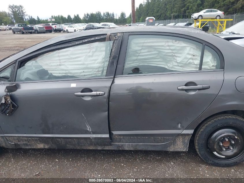 2010 Honda Civic Lx VIN: 2HGFA1F59AH579567 Lot: 39570003