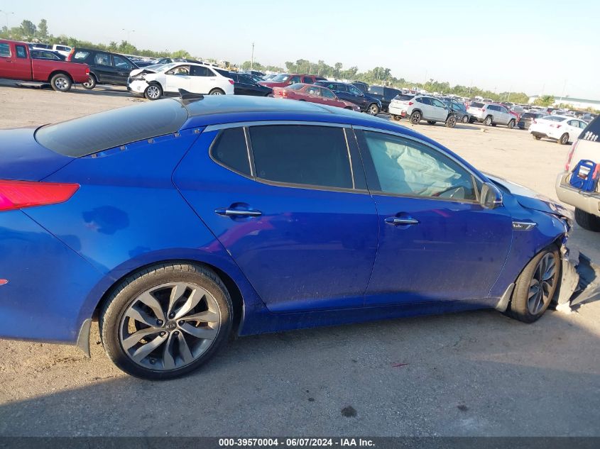 2014 Kia Optima Sx Turbo VIN: 5XXGR4A60EG342634 Lot: 39570004