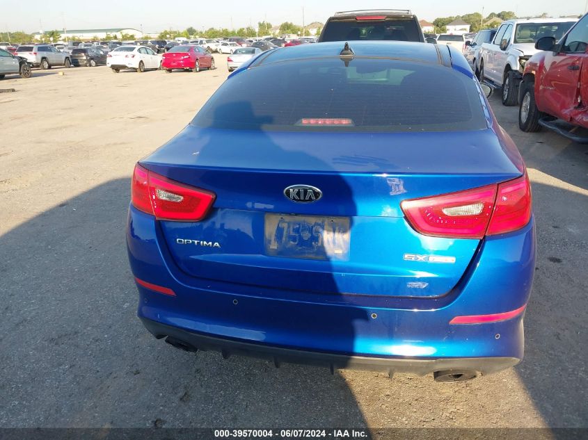 2014 Kia Optima Sx Turbo VIN: 5XXGR4A60EG342634 Lot: 39570004