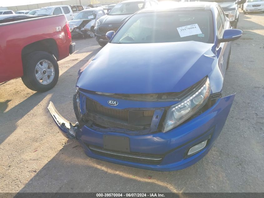 2014 Kia Optima Sx Turbo VIN: 5XXGR4A60EG342634 Lot: 39570004