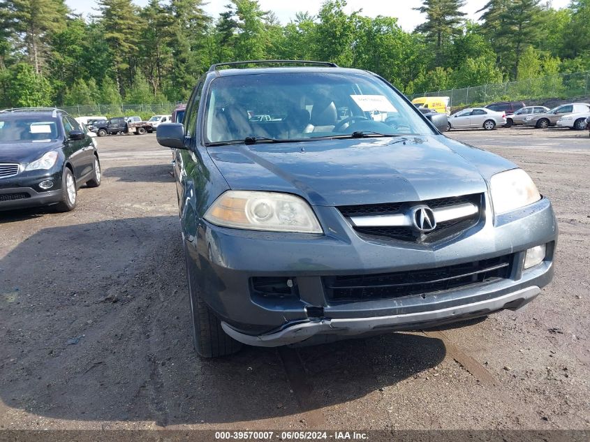 2006 Acura Mdx VIN: 2HNYD18816H504305 Lot: 39570007