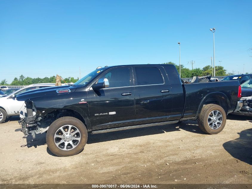 2022 Ram 2500 Limited Longhorn Mega Cab 4X4 6'4 Box VIN: 3C6UR5PL5NG378457 Lot: 39570017