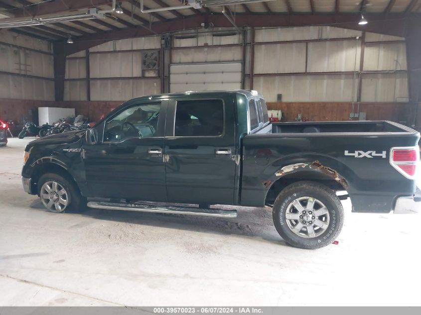 2013 Ford F-150 Xlt VIN: 1FTFW1EFXDKD50760 Lot: 39570023