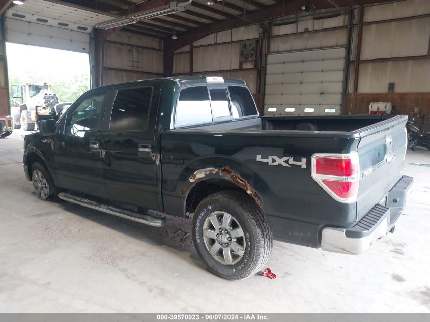 2013 Ford F-150 Xlt VIN: 1FTFW1EFXDKD50760 Lot: 39570023