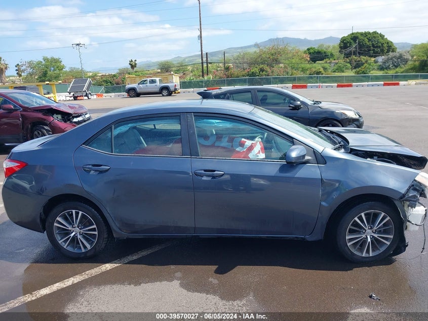 2016 Toyota Corolla Le VIN: 5YFBURHE7GP447457 Lot: 39570027