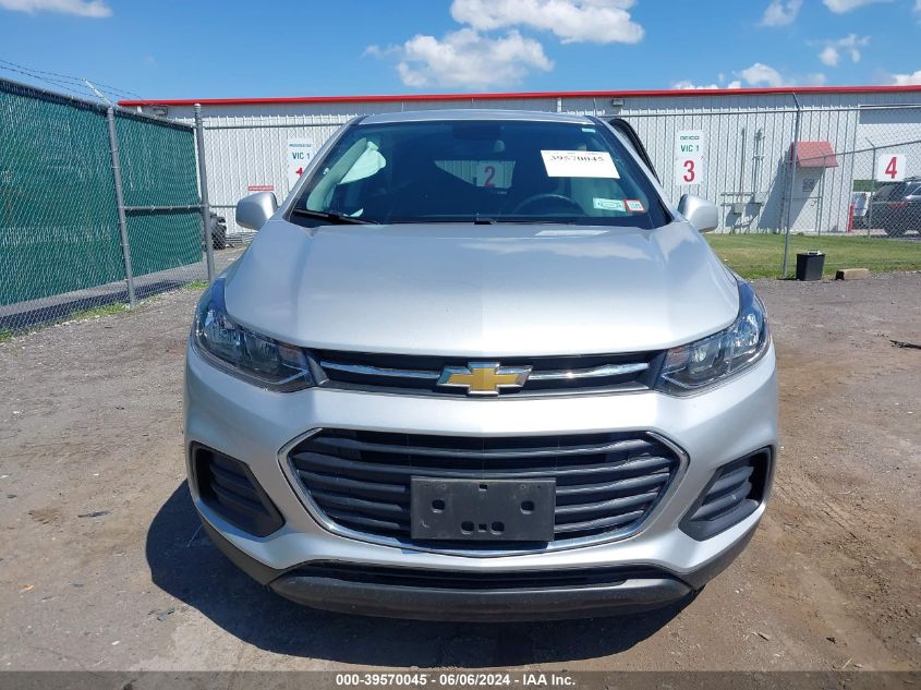 2021 Chevrolet Trax Fwd Ls VIN: KL7CJKSB8MB302566 Lot: 39570045